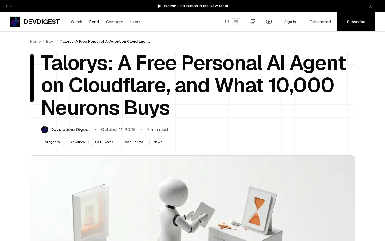 Talorys: A Free Personal AI Agent Deployed on Cloudflare