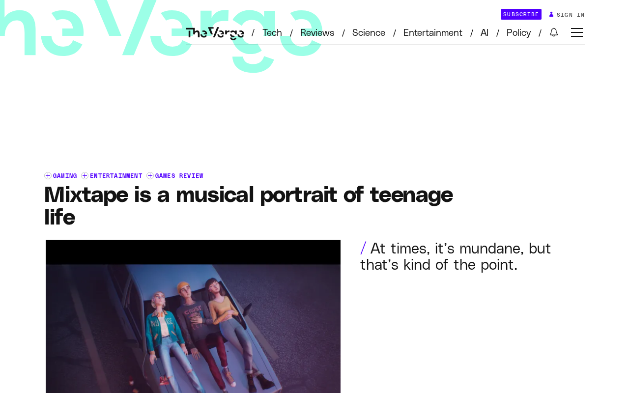 Mixtape Game Review: An Interactive Musical Portrait That Recreates the Adolescent Experience Through Mixtapes