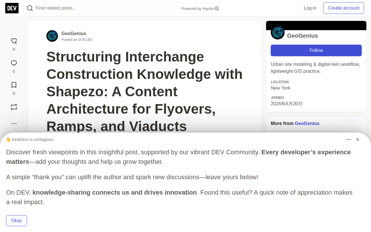 Shapezo: Reshaping Overpass Engineering Documentation with Structured Content Architecture