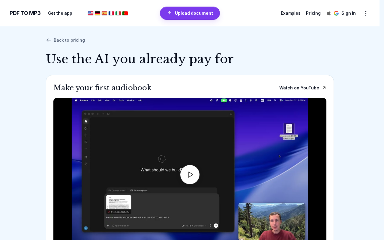 Making Audiobooks with Your OpenAI Subscription: A Show HN Project Breakdown