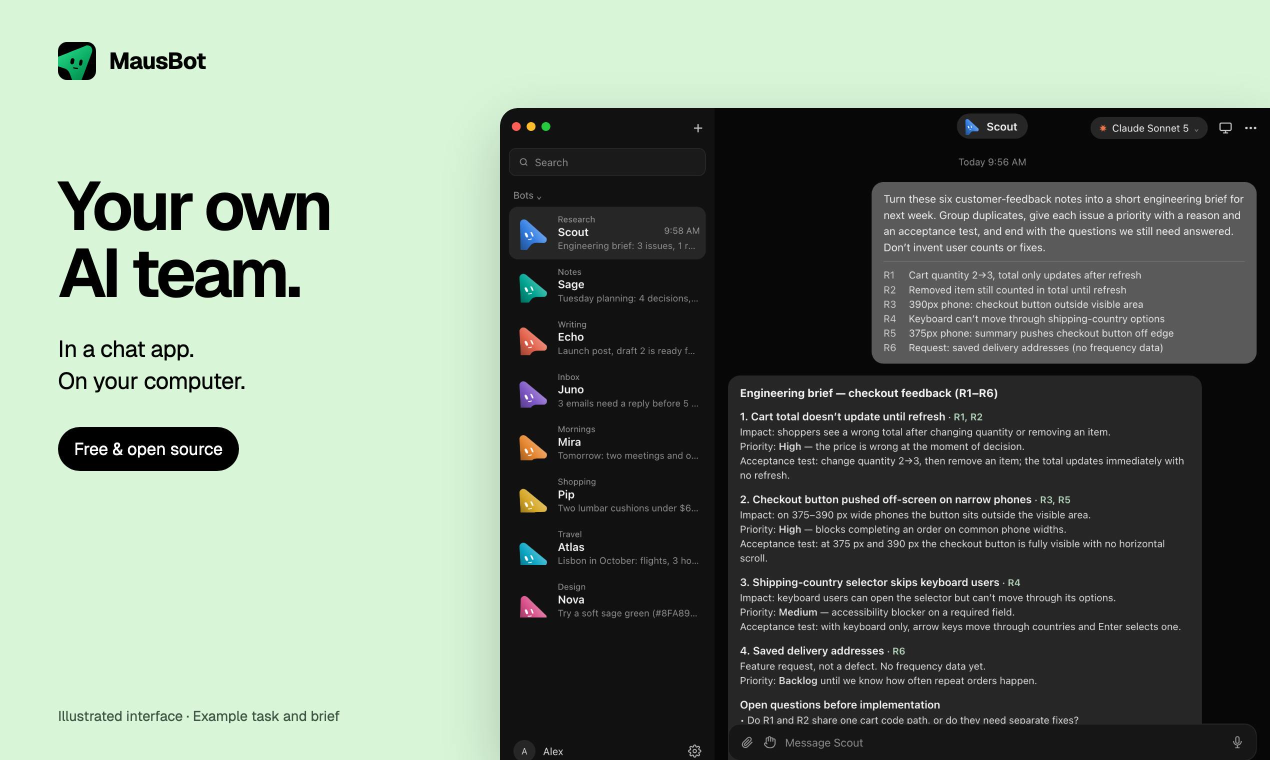 MausBot: Open-Source Local Grok Bot for Free Multi-AI Agent Management