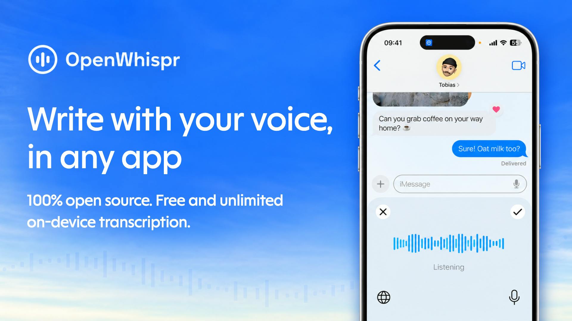 OpenWhispr for iOS: An Open-Source, Free On-Device Transcription Tool