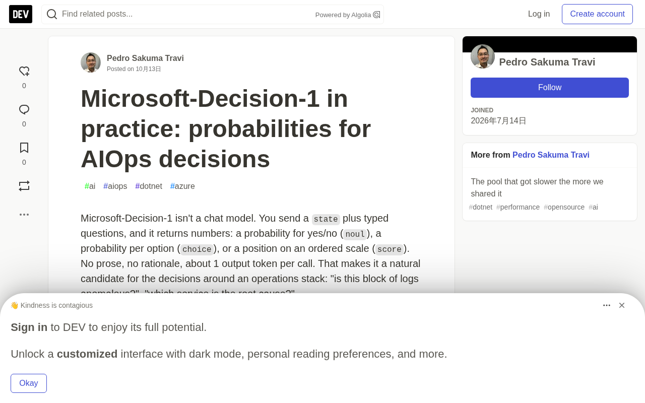 Microsoft Decision Model in Practice: How Probabilistic Output Is Revolutionizing AIOps Root Cause Localization