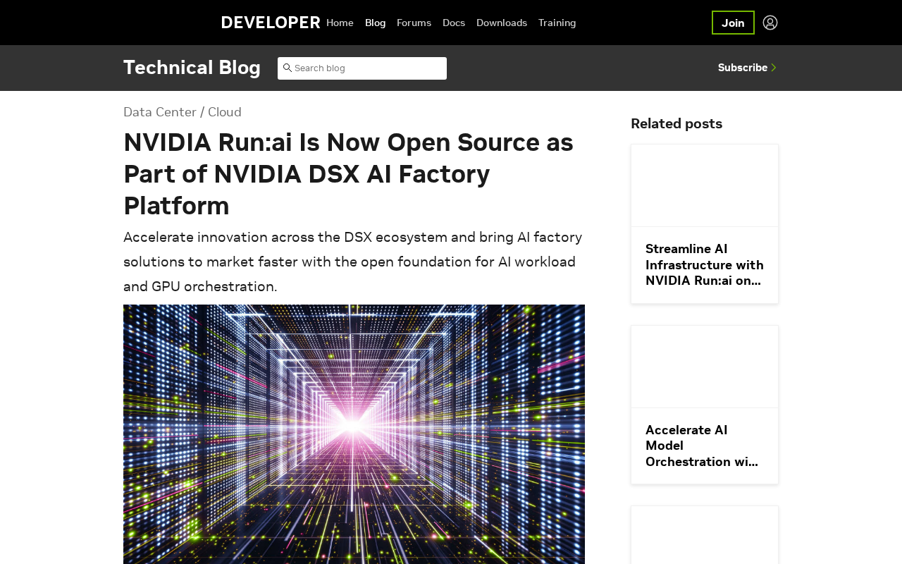 NVIDIA Run:ai 全面开源:AI 工厂调度平台走向开放