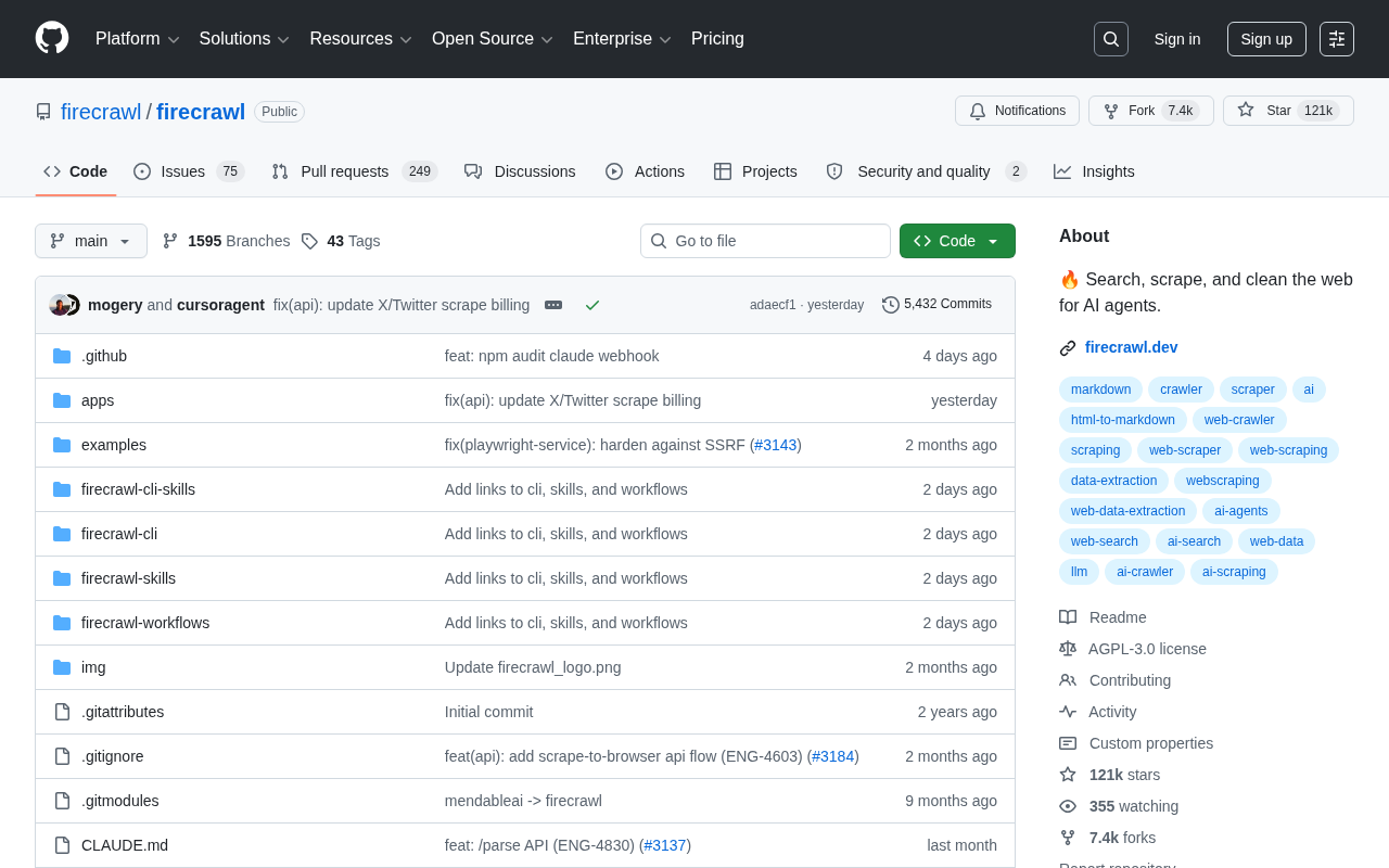 Firecrawl: The AI Web Scraping Powerhouse with 120K Stars — Essential for RAG Development