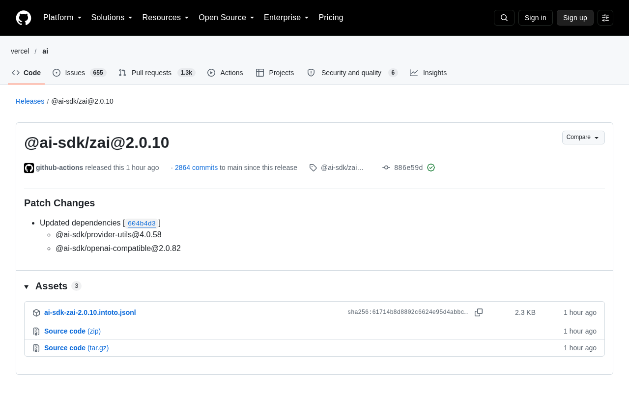 AI SDK Adds ZAI Provider: A Breakdown of @ai-sdk/zai 2.0.10
