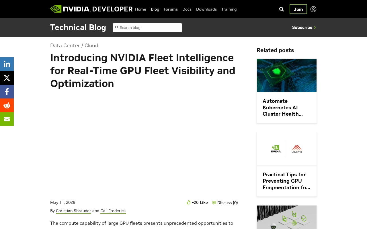 NVIDIA Fleet Intelligence详解:GPU集群实时监控与智能优化方案