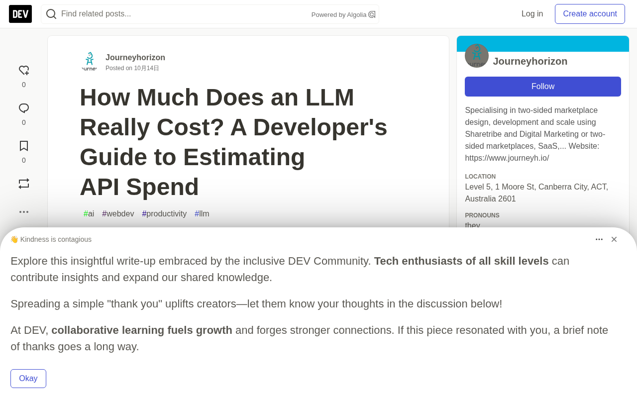 LLM API Cost Estimation Guide: How Developers Can Precisely Control Token Spending