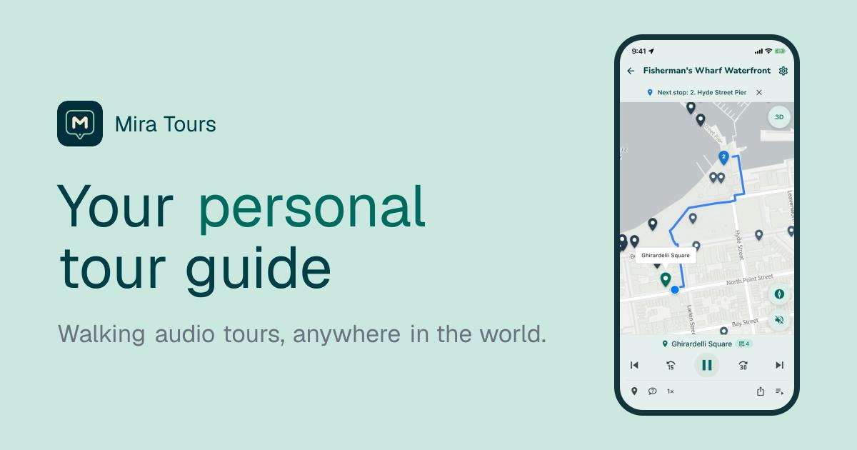 Mira Tours:AI步行导览,让城市漫步变成私人语音故事