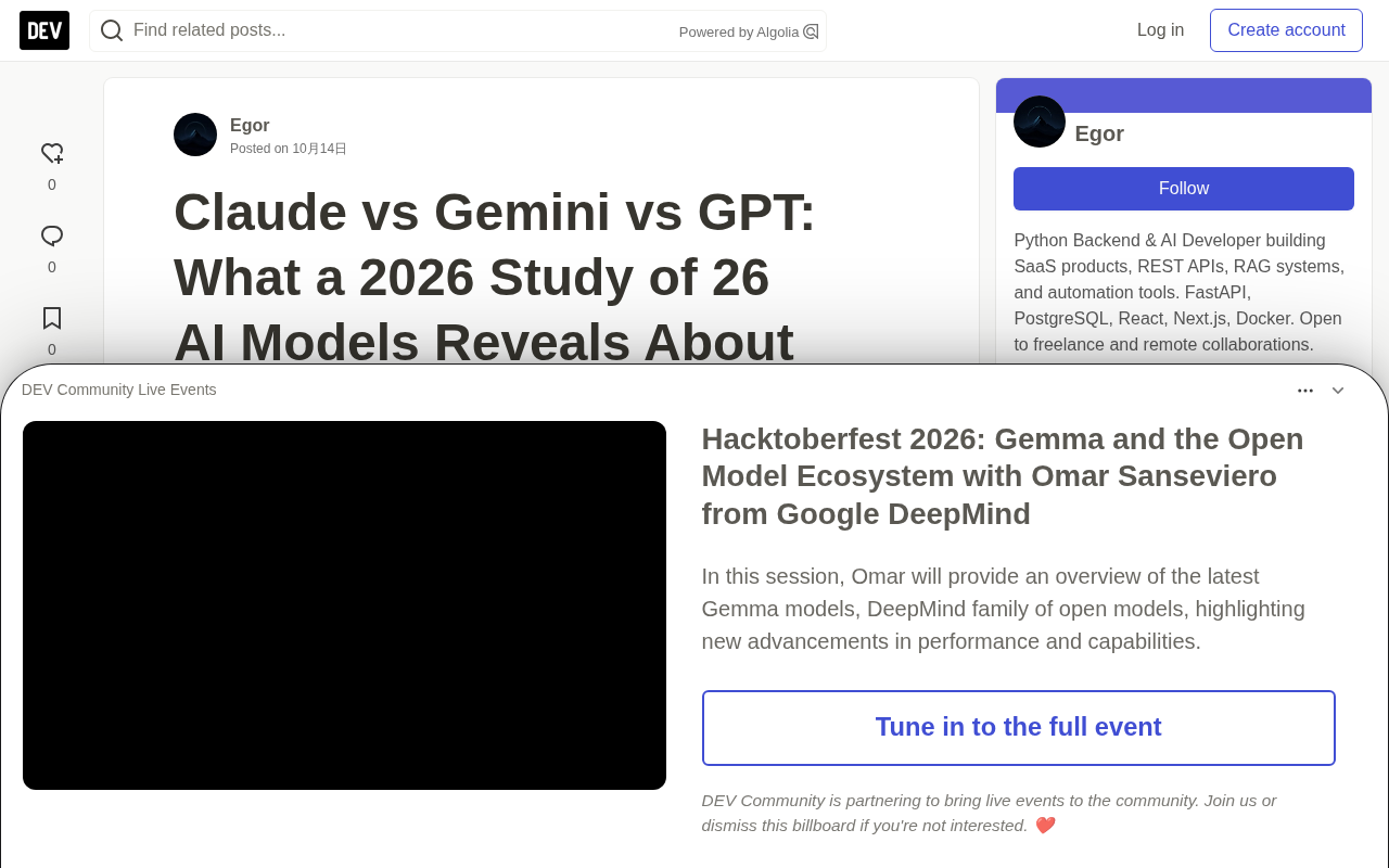 26 Models Tested: Million-Token Long Context — Claude vs. Gemini, Who's Stronger?