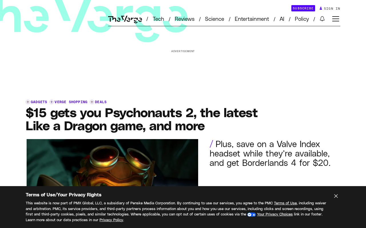 $15 Humble Choice Subscription: Play Psychonauts 2 and the Latest Like a Dragon