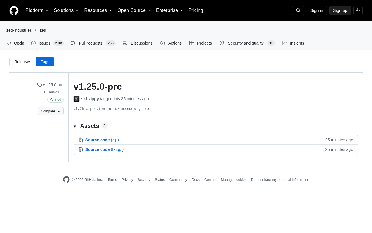 Zed Editor Releases v1.25.0-pre Preview: New Developments in Code Collaboration Tools