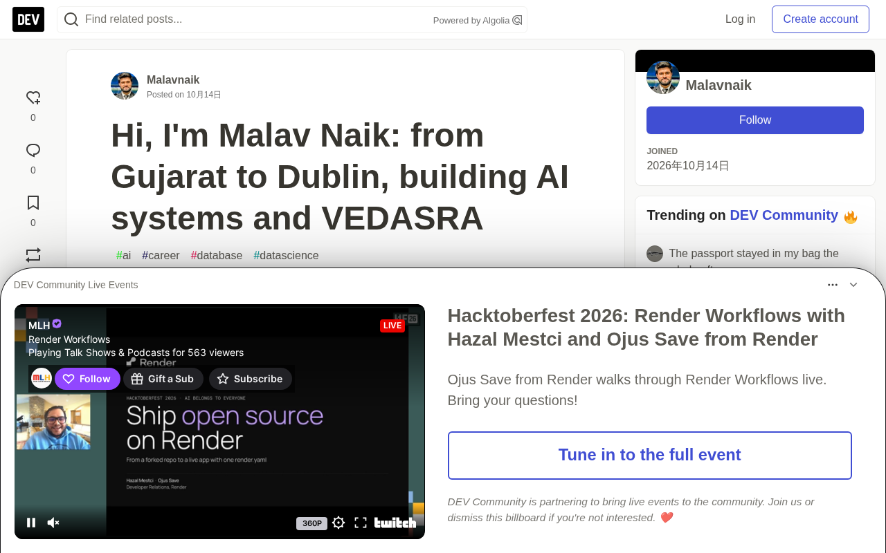 Malav Naik: From Data Engineering to Knowledge Graph-Driven AI Systems