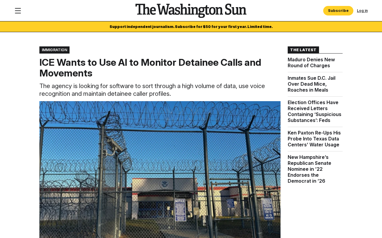 ICE Plans to Use AI to Monitor Detainee Calls and Movements, Reigniting Privacy Debate