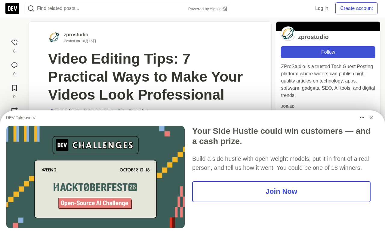 7 Video Editing Tips to Make Your Videos Look More Professional