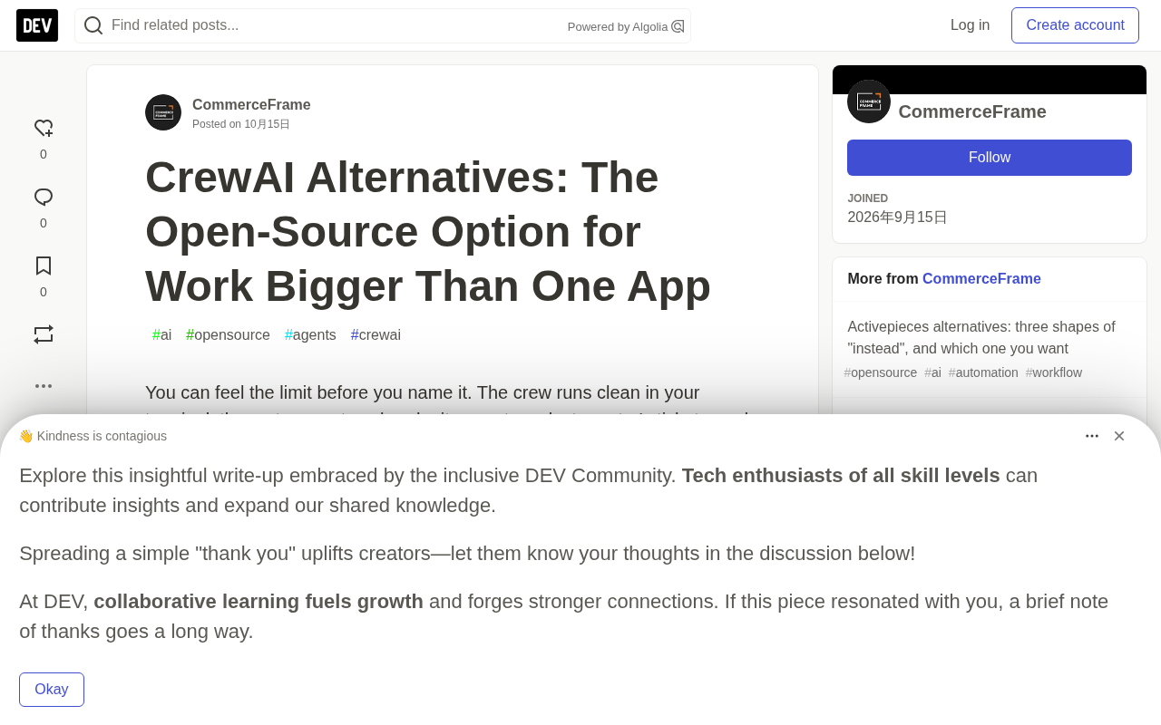 CrewAI Alternative: Kortix, the Enterprise-Grade Open-Source AI Operating System