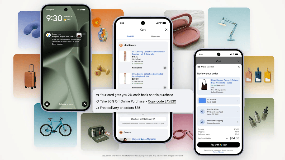 Google Universal Cart Shopping Tool Launches in U.S. Search and Gemini