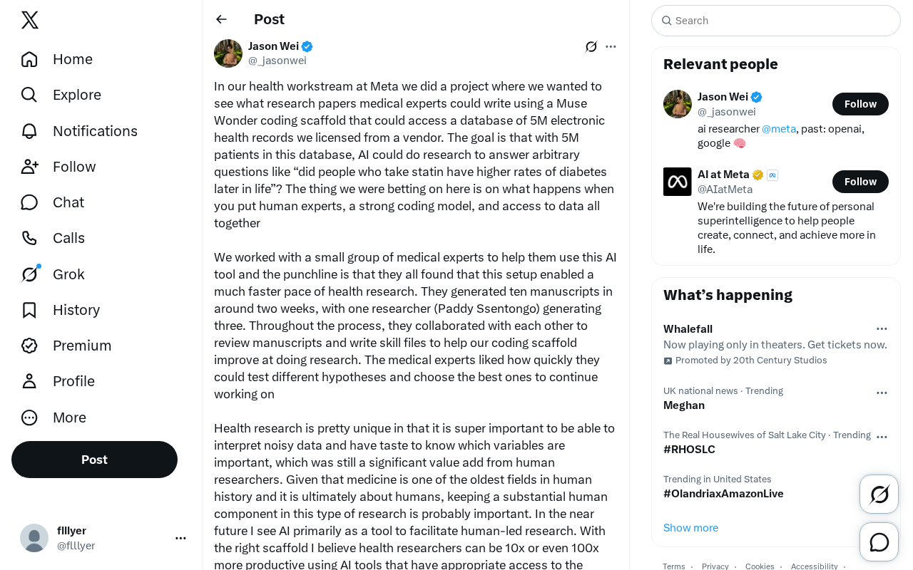 Meta Used 5 Million Medical Records + an AI Coding Assistant to Produce Ten Papers in Two Weeks