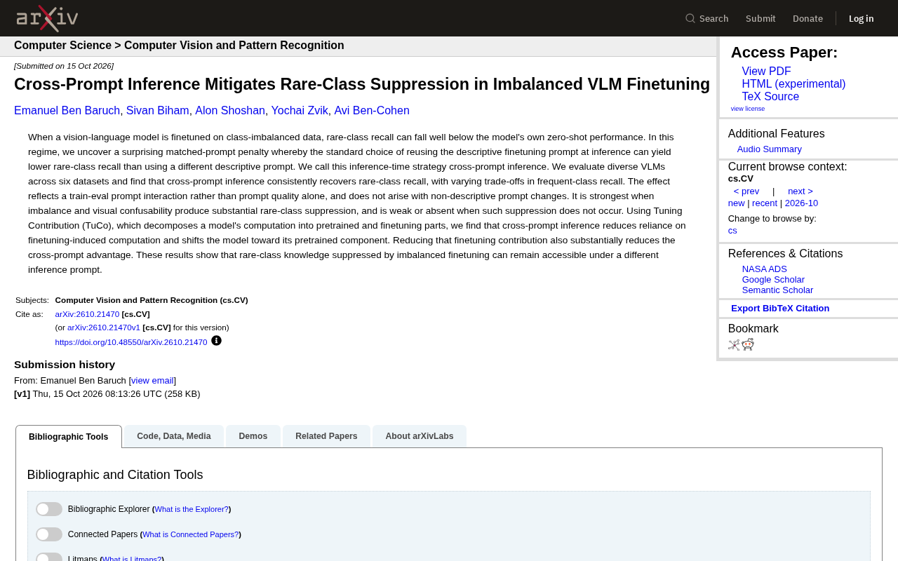Swap the Inference Prompt and Rare-Class Recall Comes Back? New Findings on Imbalanced VLM Finetuning