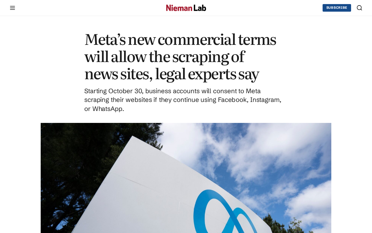 Meta to Scrape Business Account Website Content Starting October 30
