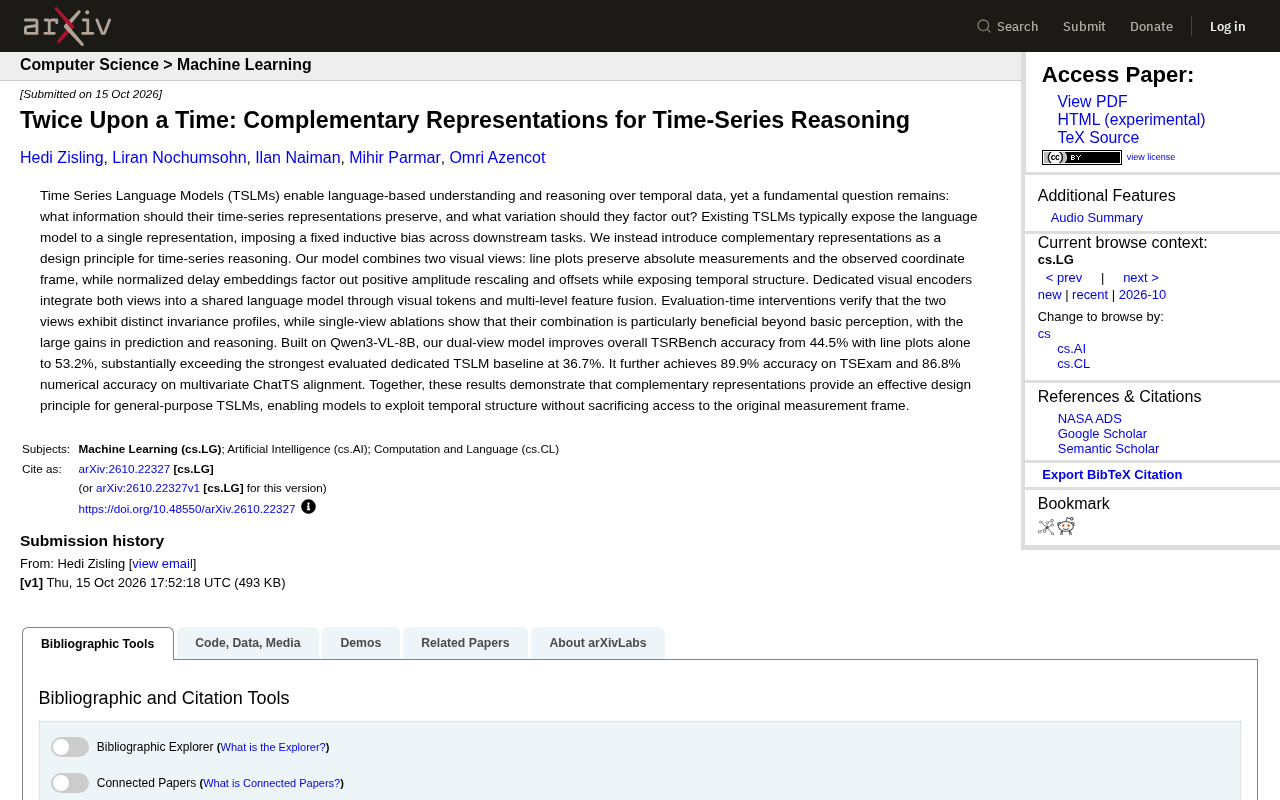 Dual Views Crack Time-Series Reasoning: TSLM Accuracy Jumps Nearly 9 Points