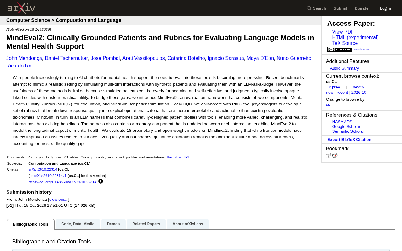 MindEval2: Scoring Mental Health AI with a Clinical-Grade Evaluation Framework