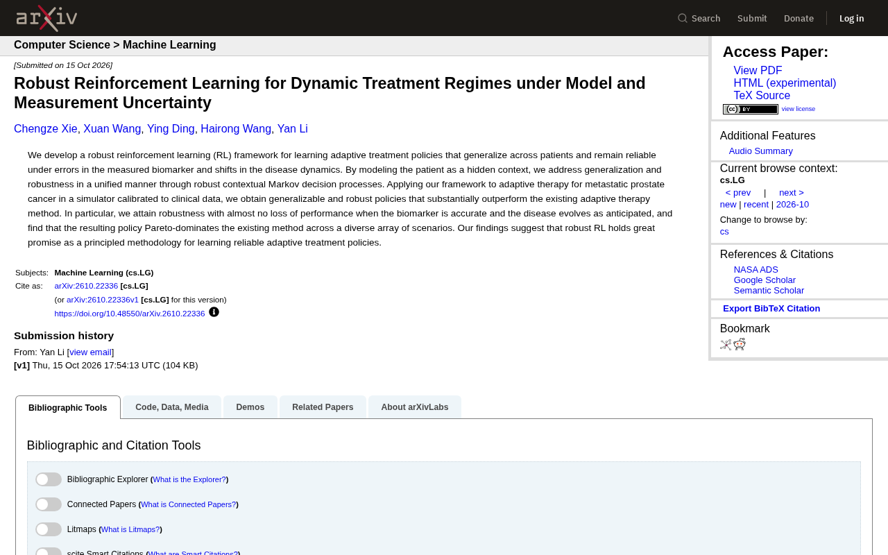 Robust Reinforcement Learning Solves Uncertainty Challenges in Dynamic Treatment Regimes