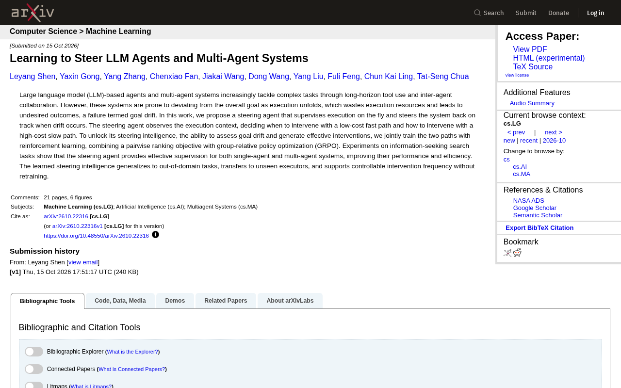Keeping LLM Agents on Track: A New Steering Agent Supervision Framework