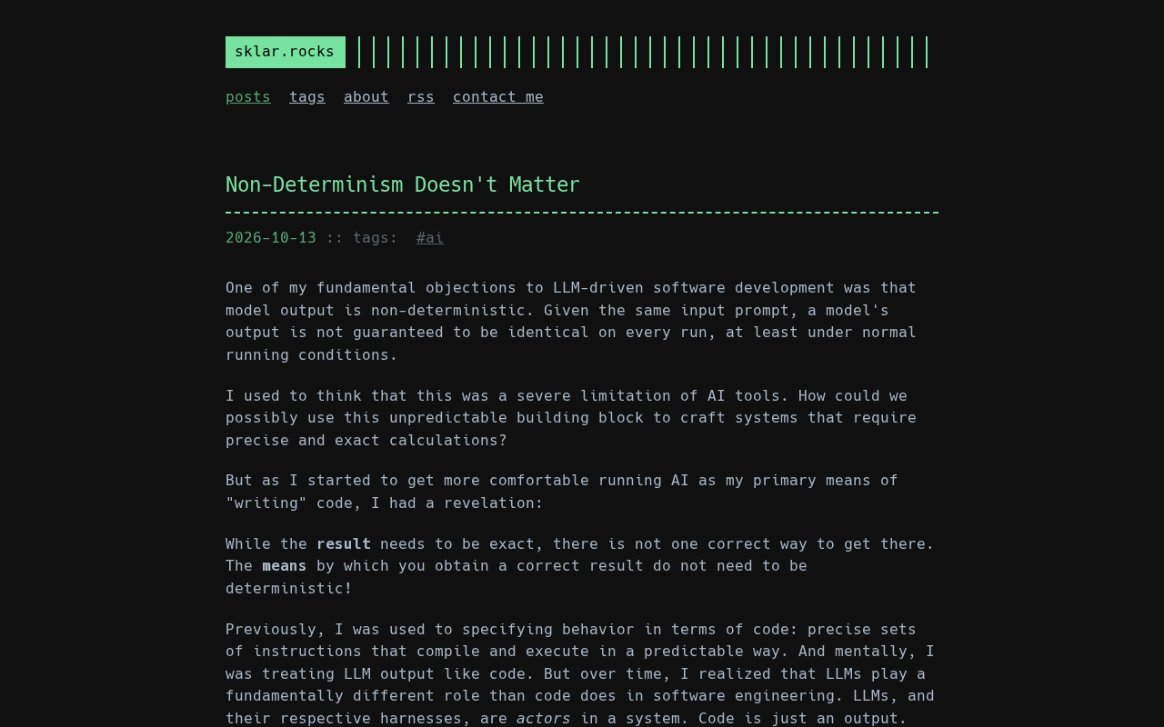 Does Non-Determinism Really Not Matter? Revisiting the Randomness Debate in LLM Inference
