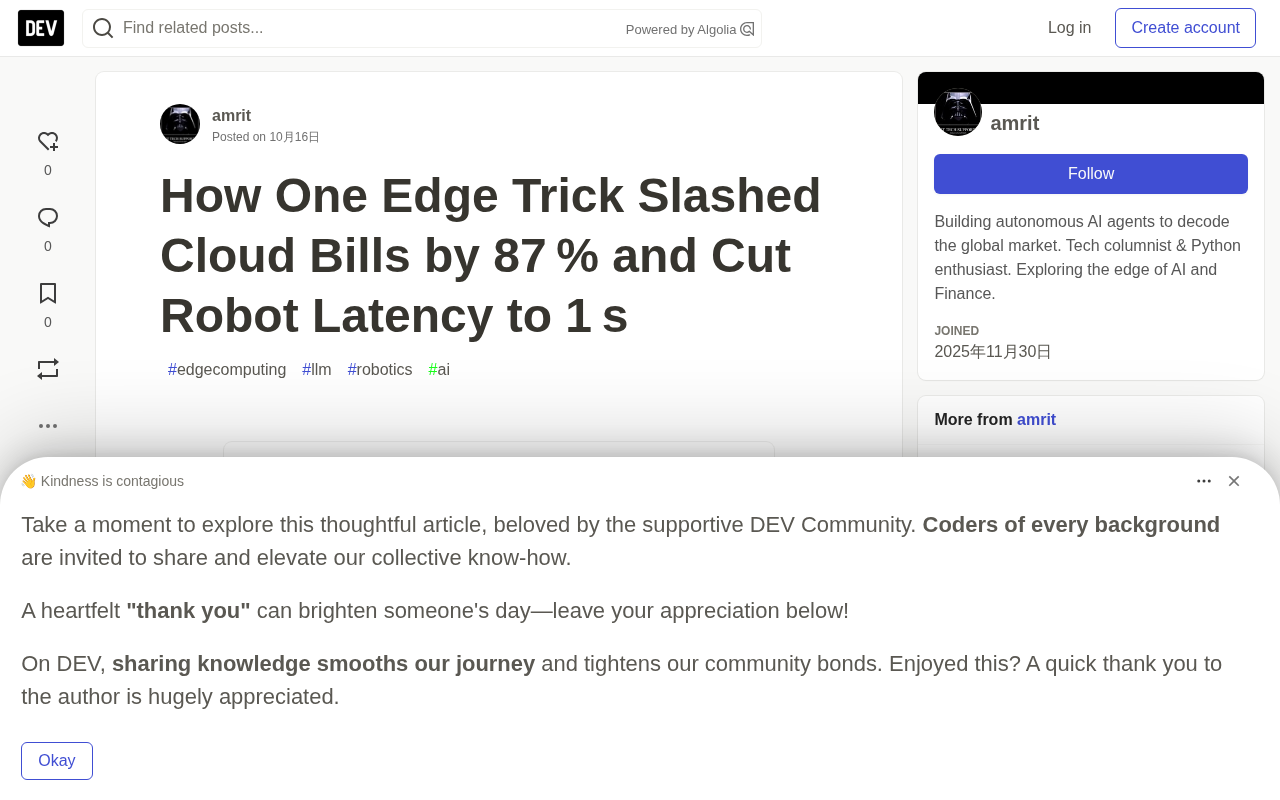 EdgeWise: Edge-Selective Cloud Delegation Cuts Robot Costs by 87% and Latency to 1 Second
