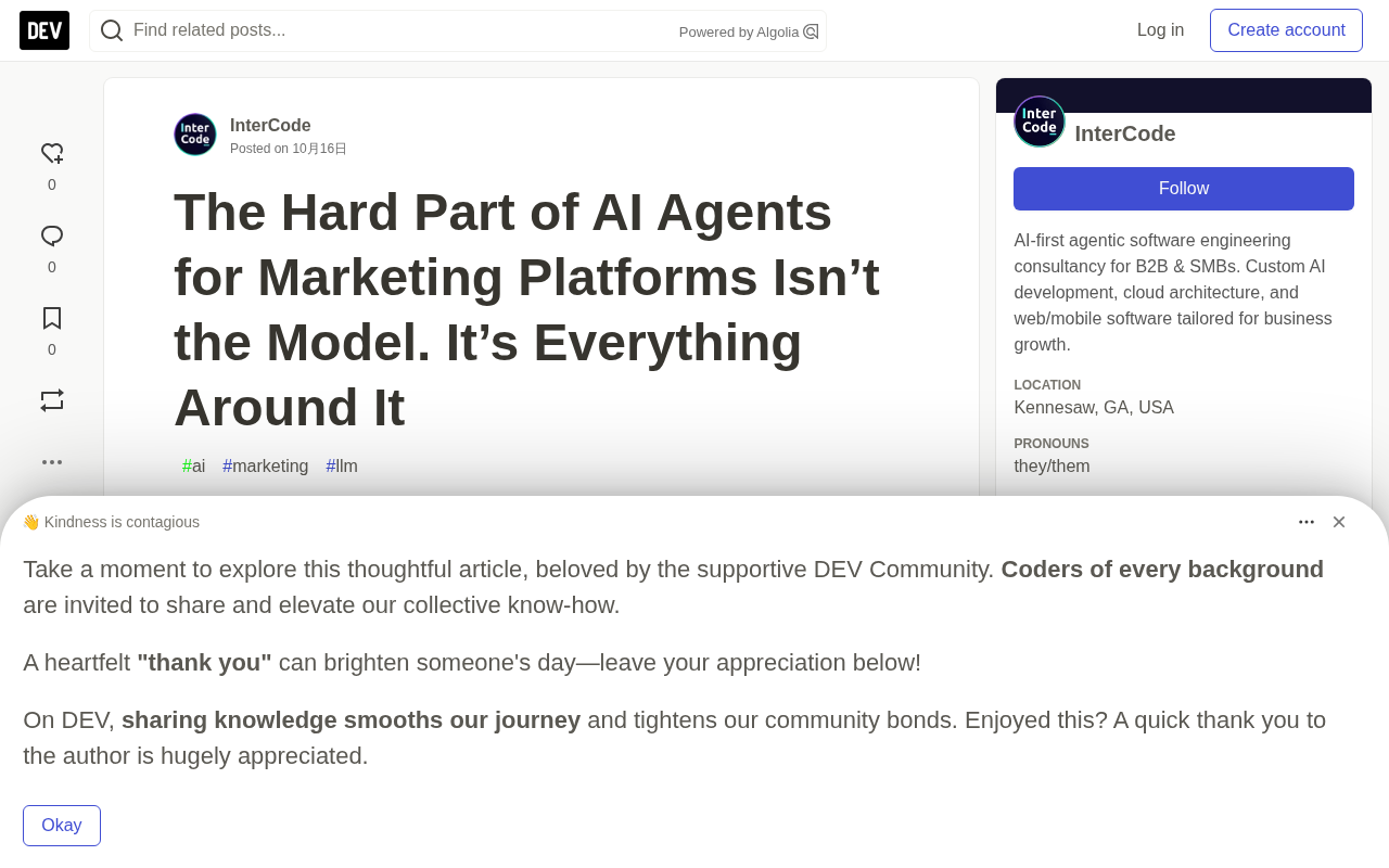 The Real Barrier to AI Marketing Agents: A Five-Layer Architecture Beyond the Model