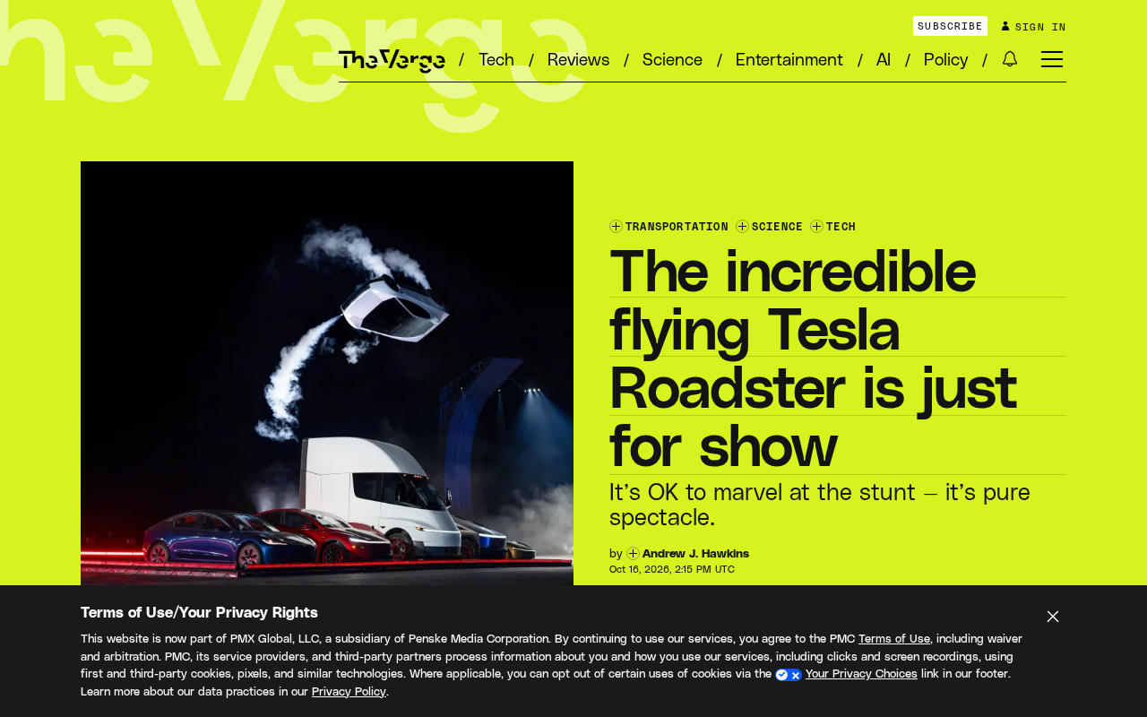 Tesla Roadster Flying Car: Impressive Demo or Marketing Gimmick?