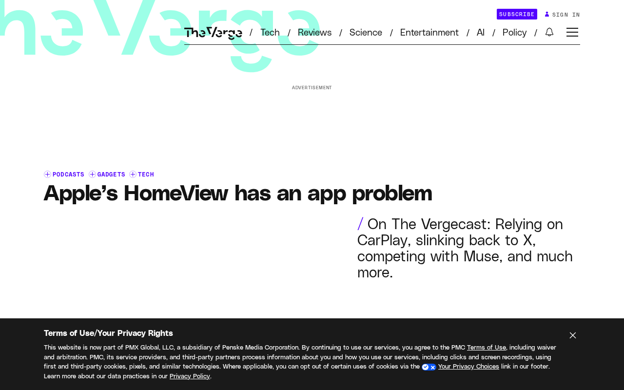 Apple HomeView 应用生态面临挑战:智能家居野心受挫