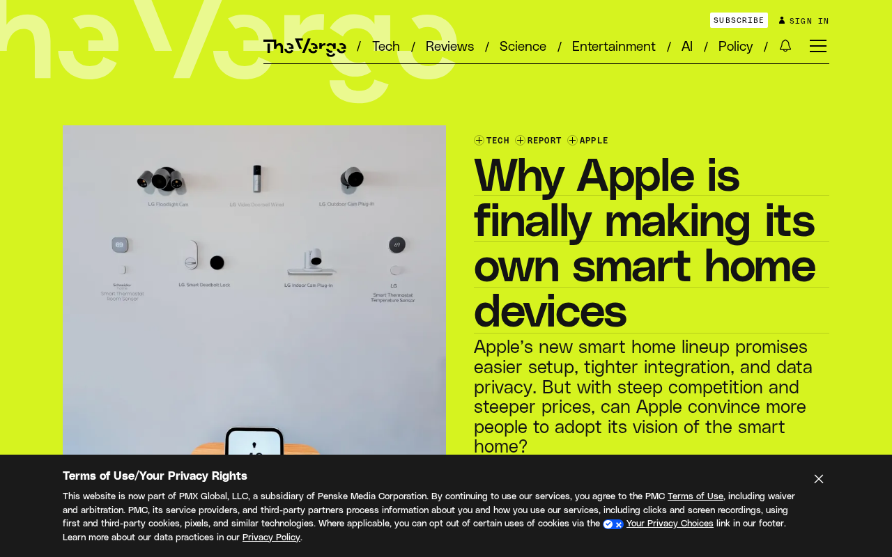 Why Is Apple Making Smart Home Hardware Itself? A Deep Dive into Home Collection