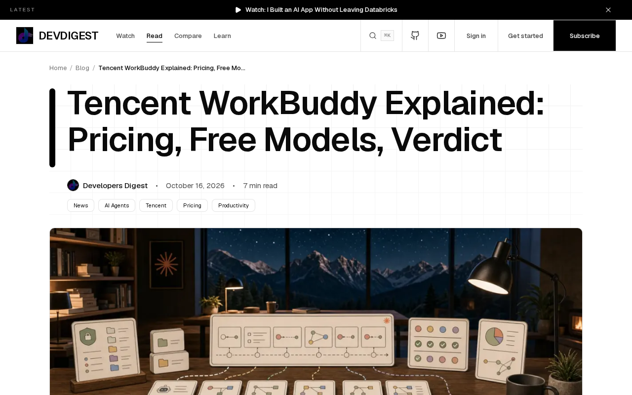 腾讯WorkBuddy深度解析:定价、免费模型与实用评估