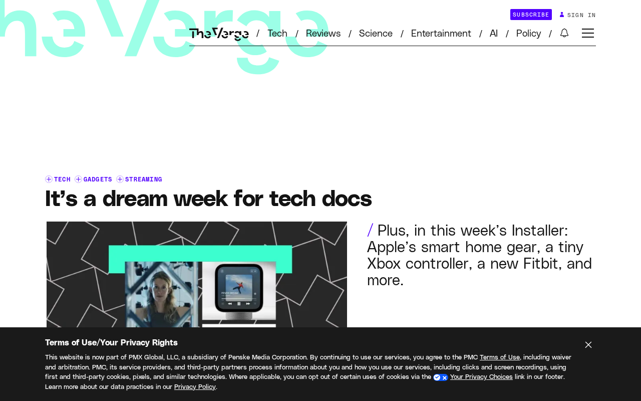 A Dream Week for Tech Docs: Installer Weekly Highlights