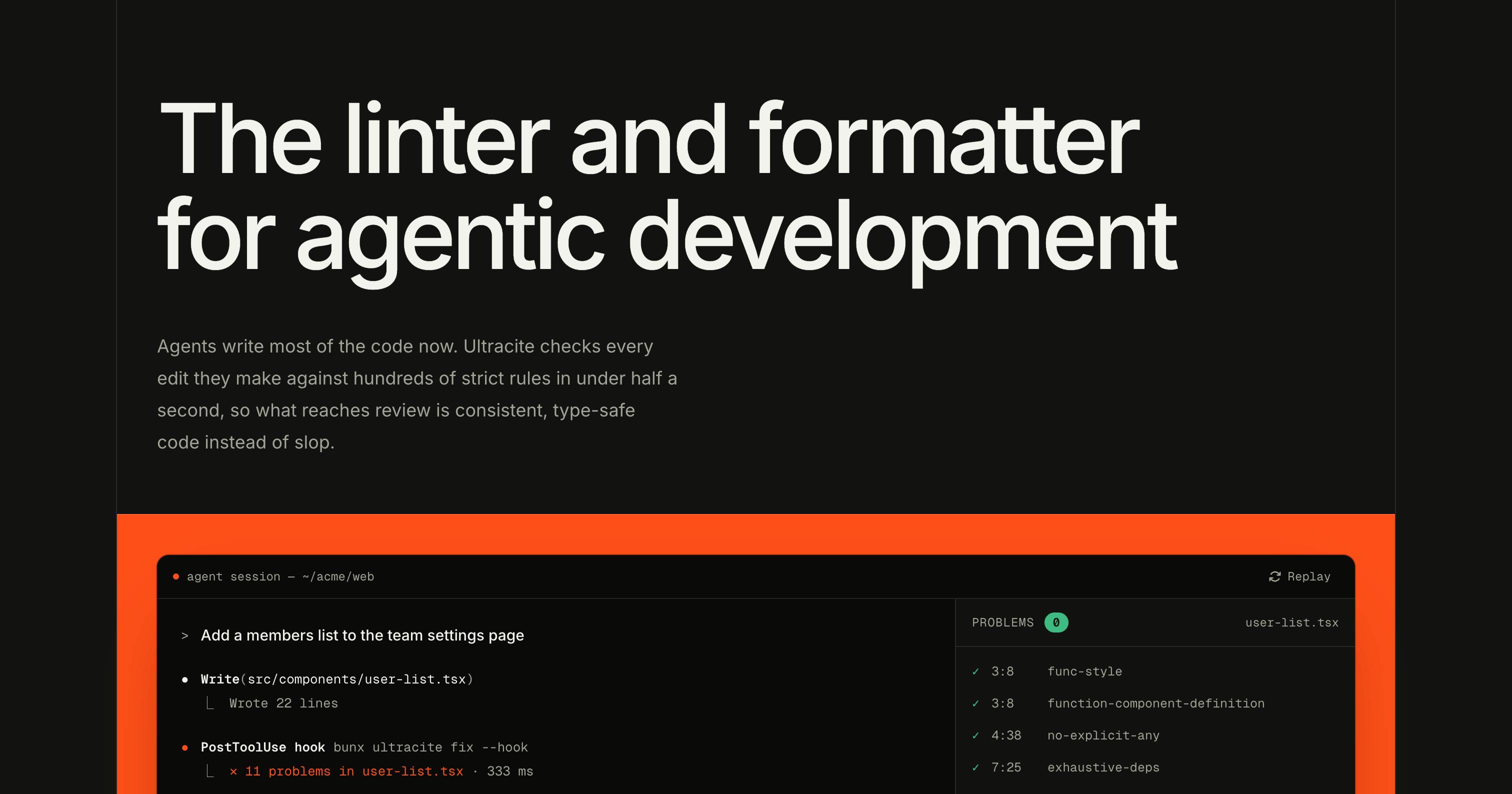 Ultracite v8: The Zero-Config Linter Built for AI Agent Programming