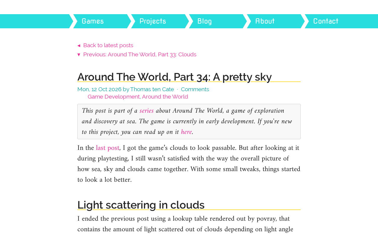 Hacker News热议:Around The World游戏如何渲染逼真天空