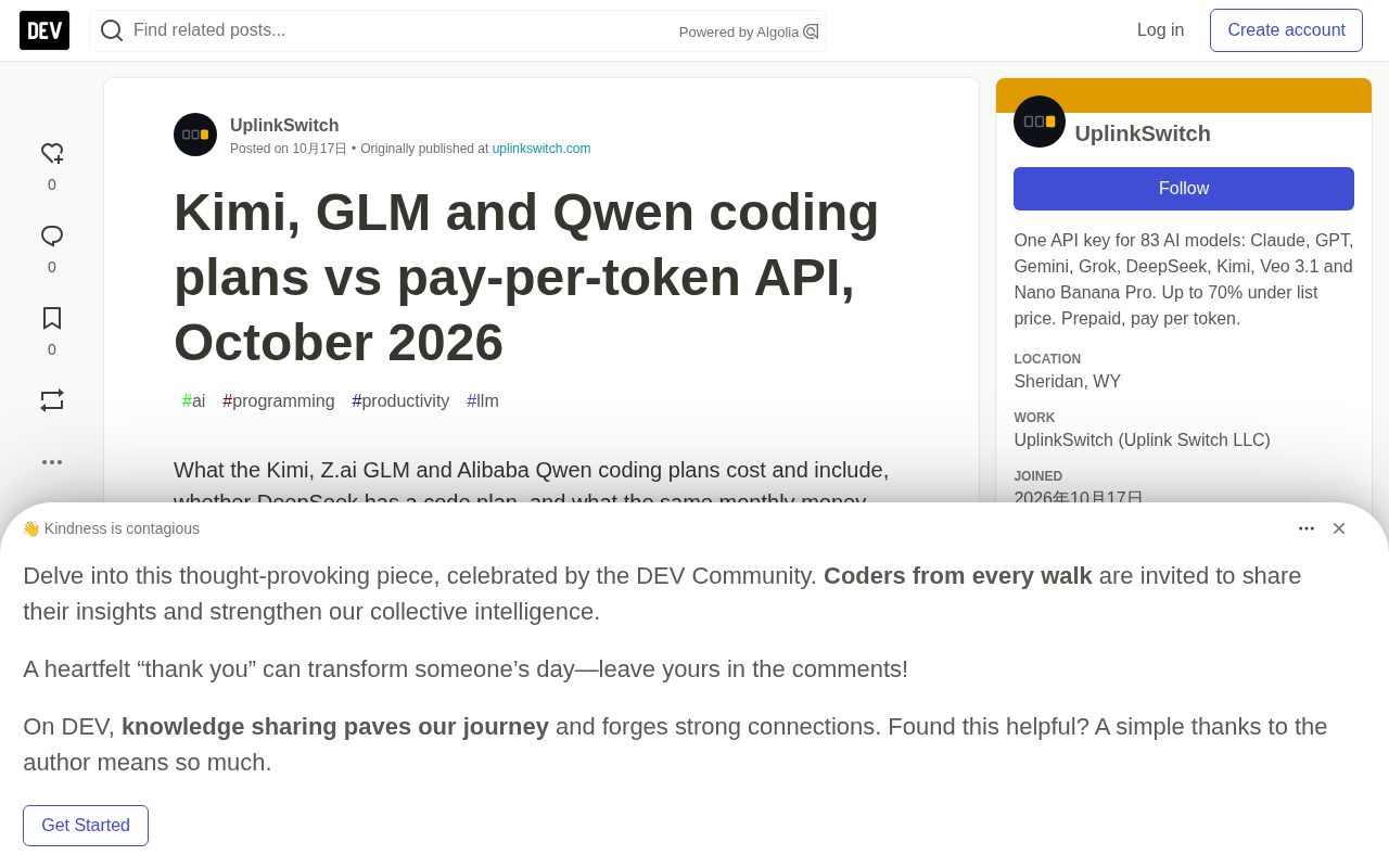 Kimi vs GLM vs Qwen Coding Plans: Is a Monthly Subscription or Pay-Per-Token Better Value?