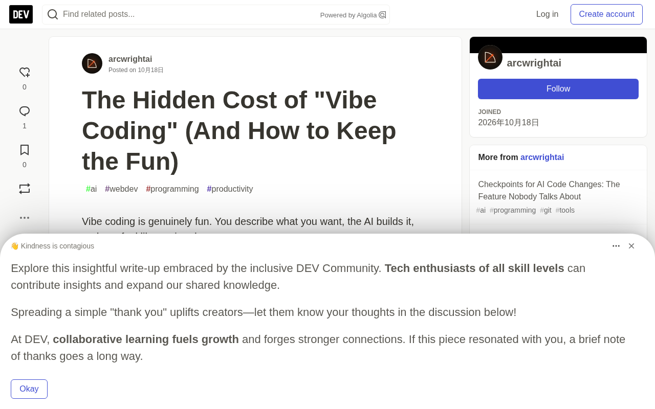 The Hidden Cost of Vibe Coding: How to Keep the Fun in AI Programming Without Creating Chaos