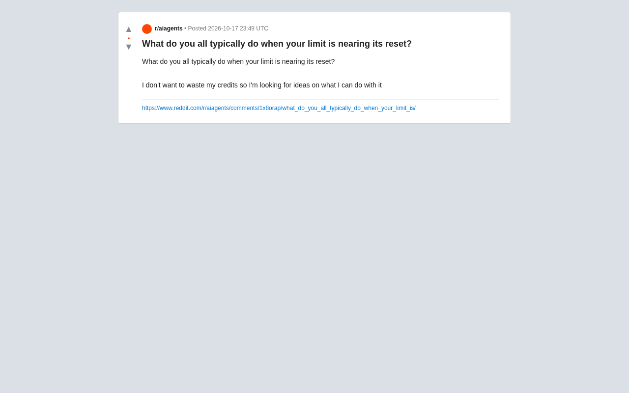 AI Quota Resets Soon—Don't Waste It! A Clever Trick from a Reddit User
