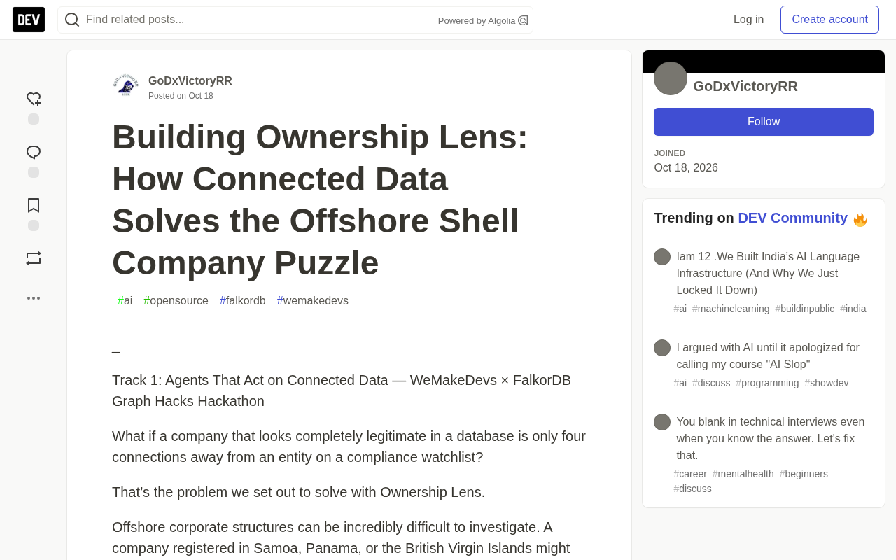 Ownership Lens 项目封面