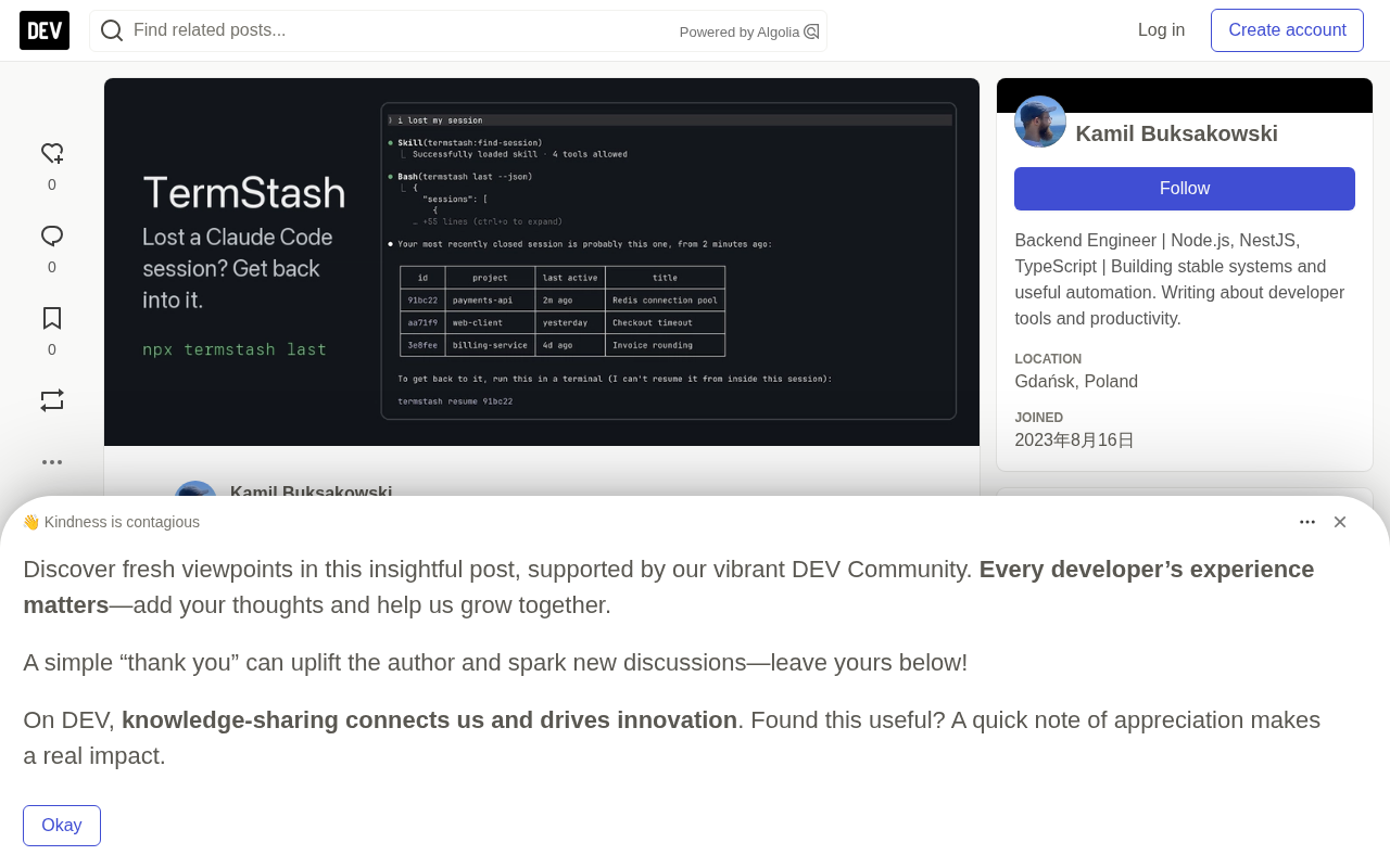 Lost Your Claude Code Session After Accidentally Closing the Terminal? This Open-Source Plugin Can Find It