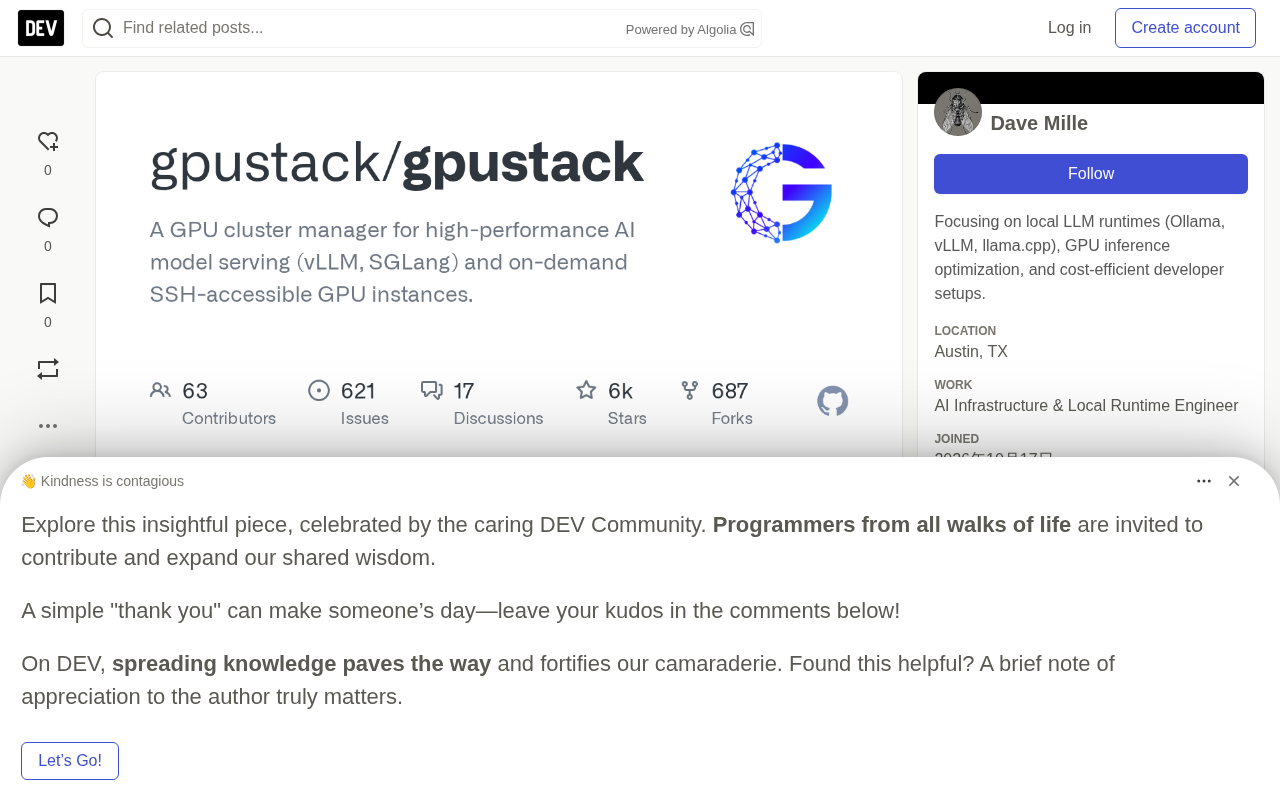 GPUStack vLLM Production Deployment: KV Cache Pinning and OOM Avoidance in Practice
