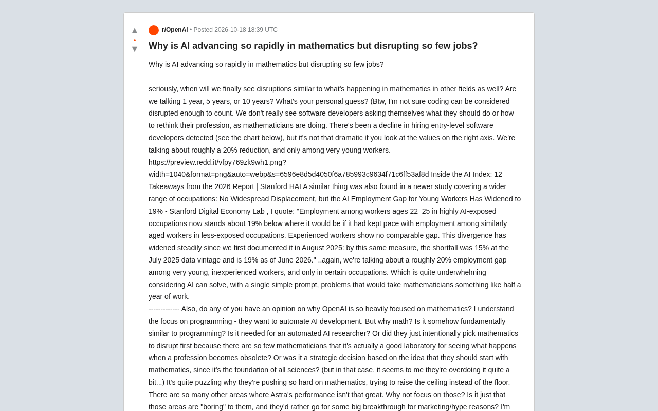 AI数学能力突飞猛进,为何就业市场依然平静?