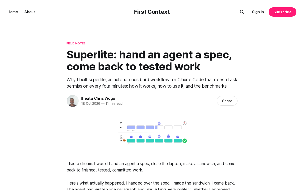 Superlite:轻量级Superpowers替代方案,速度更快