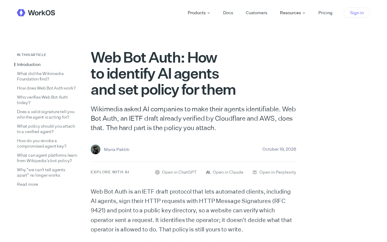 Web Bot Auth: How to Identify AI Agents and Build a Control Strategy