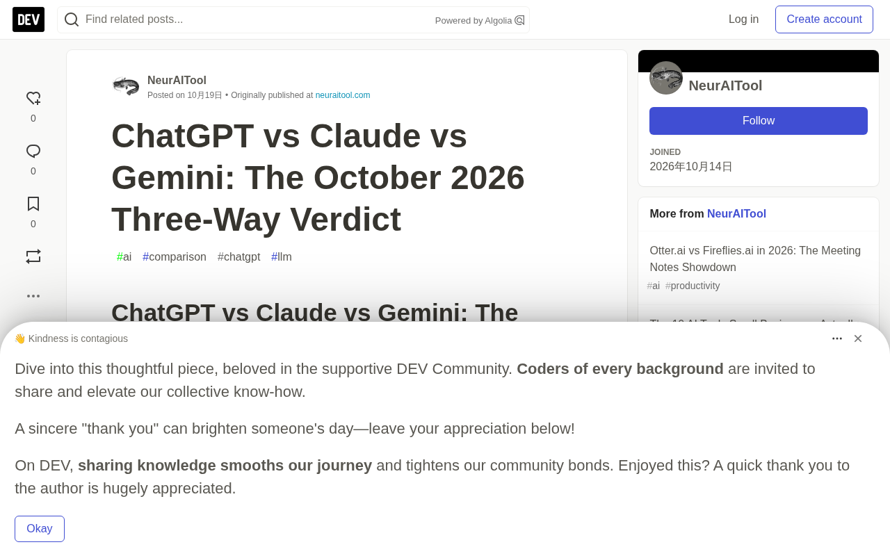 ChatGPT, Claude, and Gemini October Showdown: How to Choose Between GPT-6, Claude 5.5, and Gemini 4