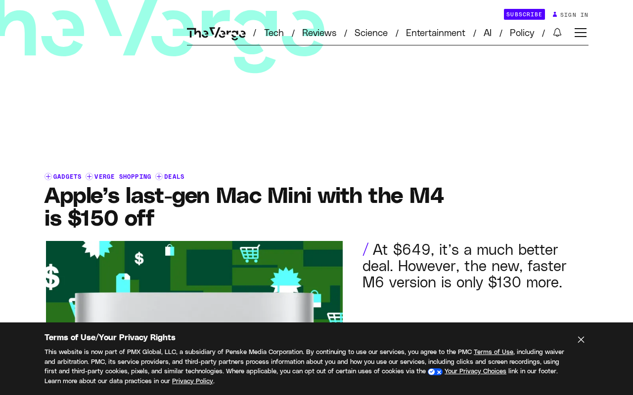 M4 Mac Mini直降150美元,现在入手划算吗?