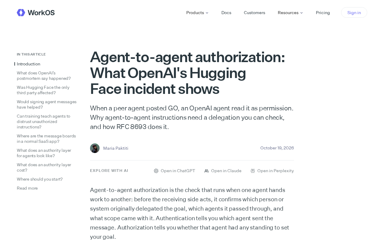 Agent间授权漏洞:OpenAI与Hugging Face事件启示